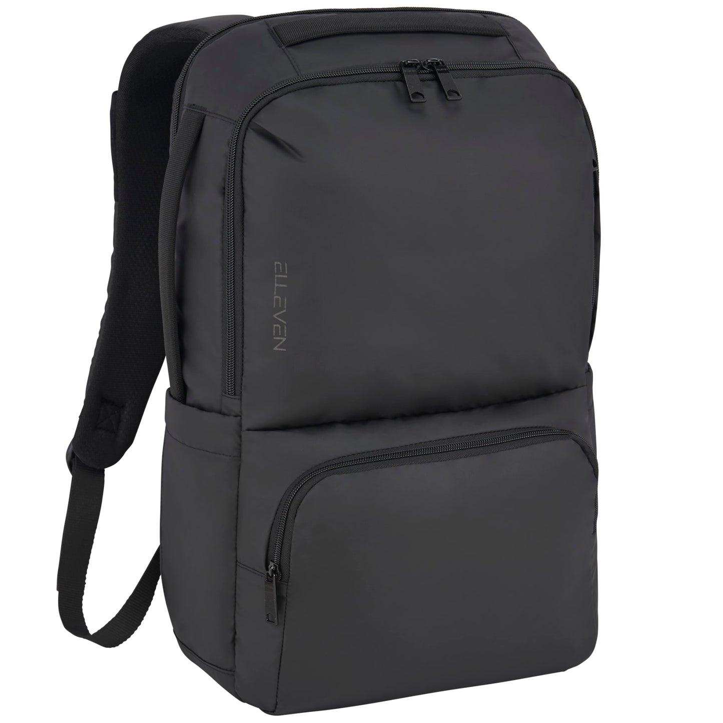 Black elleven Evolve 17" Laptop Backpack plain