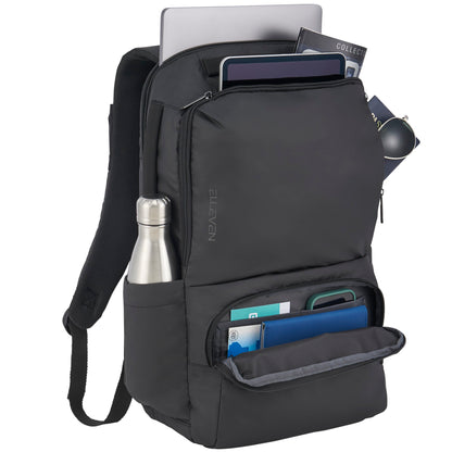 Black elleven Evolve 17" Laptop Backpack plain