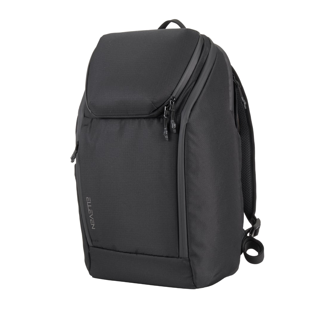 Black Elleven Orion Recycled 15" Laptop Backpack plain
