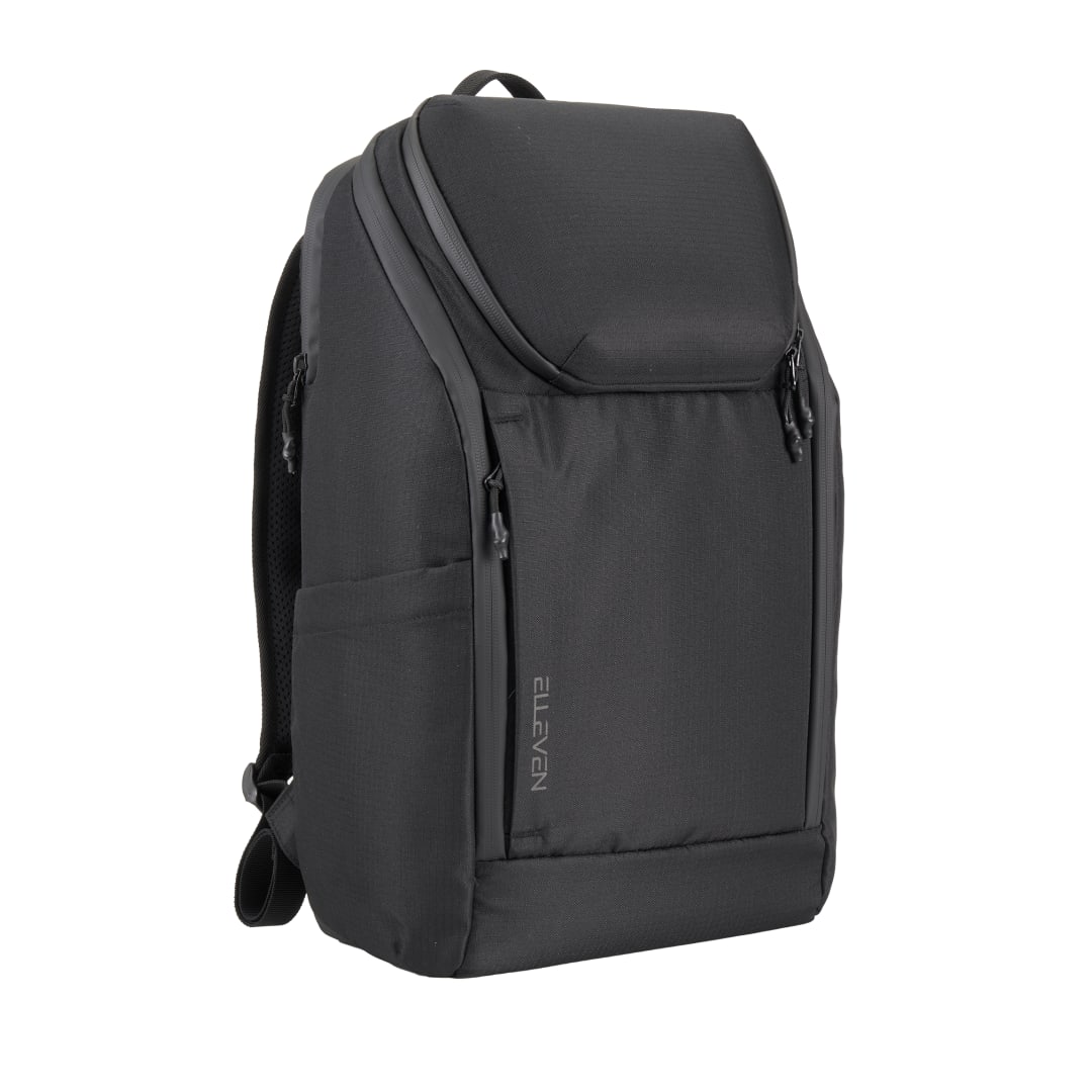 Black Elleven Orion Recycled 15" Laptop Backpack plain