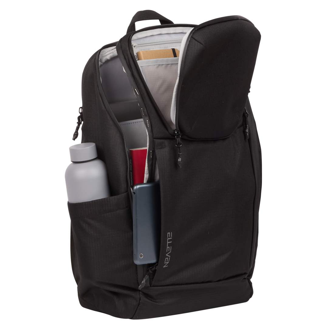 Black Elleven Orion Recycled 15" Laptop Backpack plain