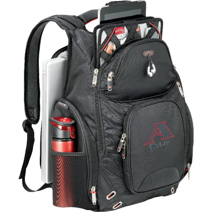 Black elleven™ Amped TSA 17" Computer Backpack