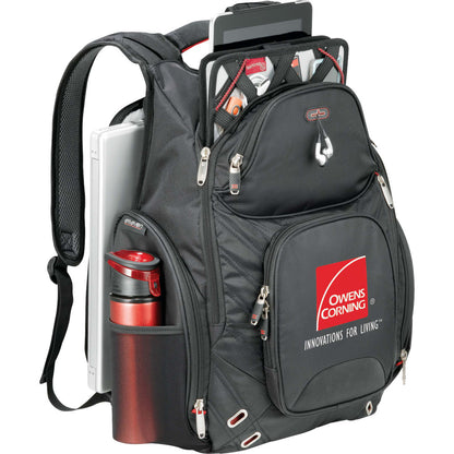 Black elleven™ Amped TSA 17" Computer Backpack