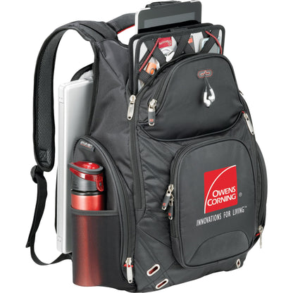 Black elleven™ Amped TSA 17" Computer Backpack