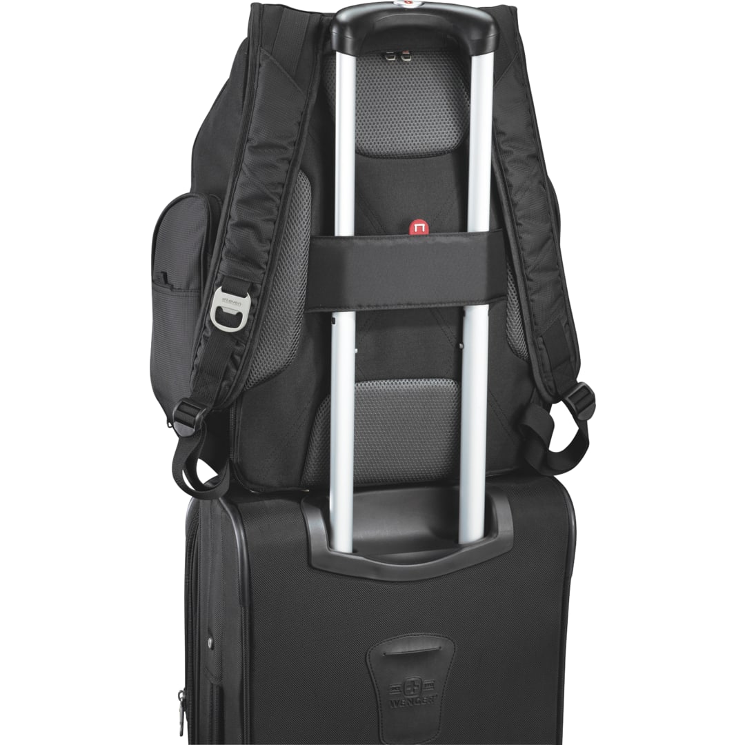 Black elleven™ Amped TSA 17" Computer Backpack
