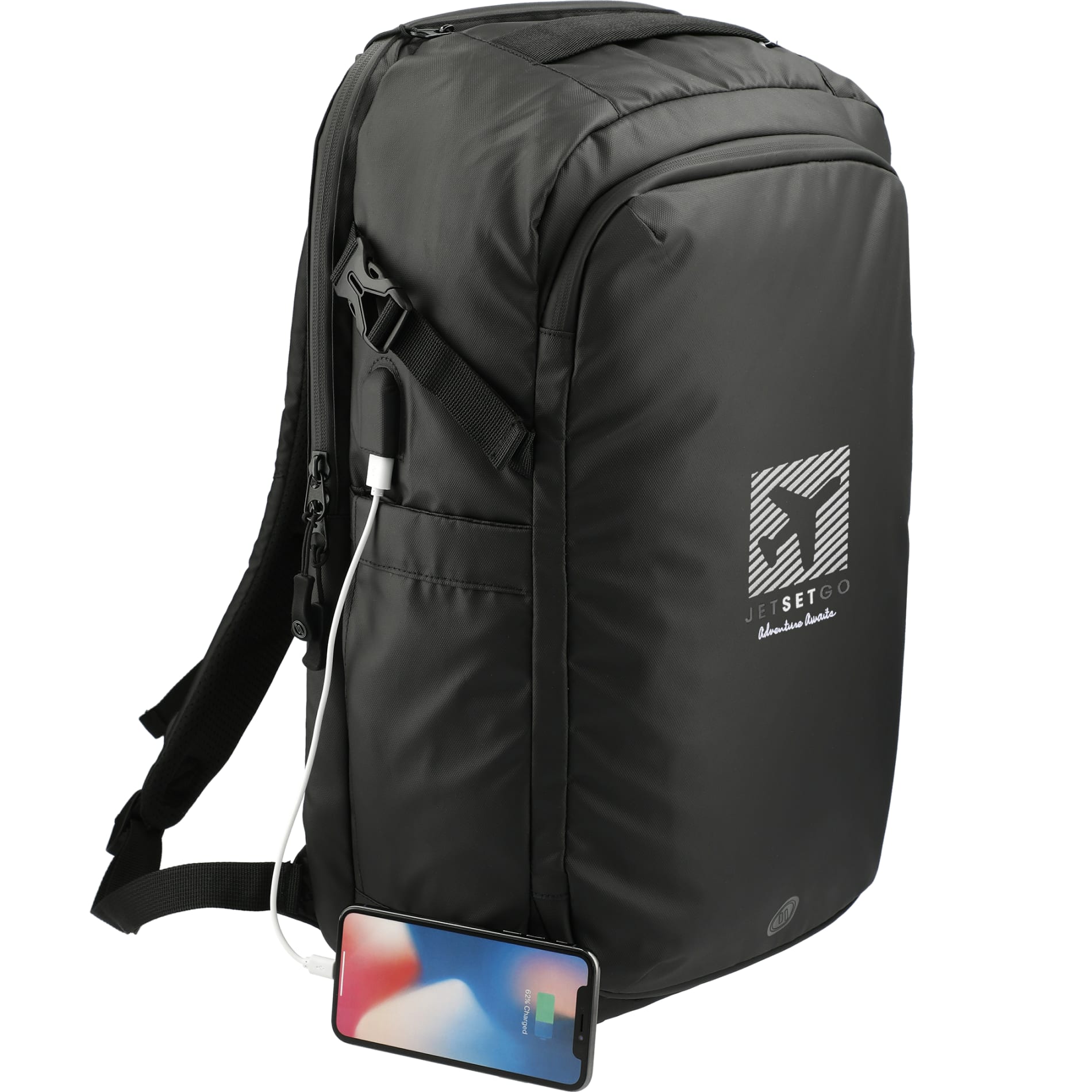 Black elleven™ Numinous 15" Computer Travel Backpack