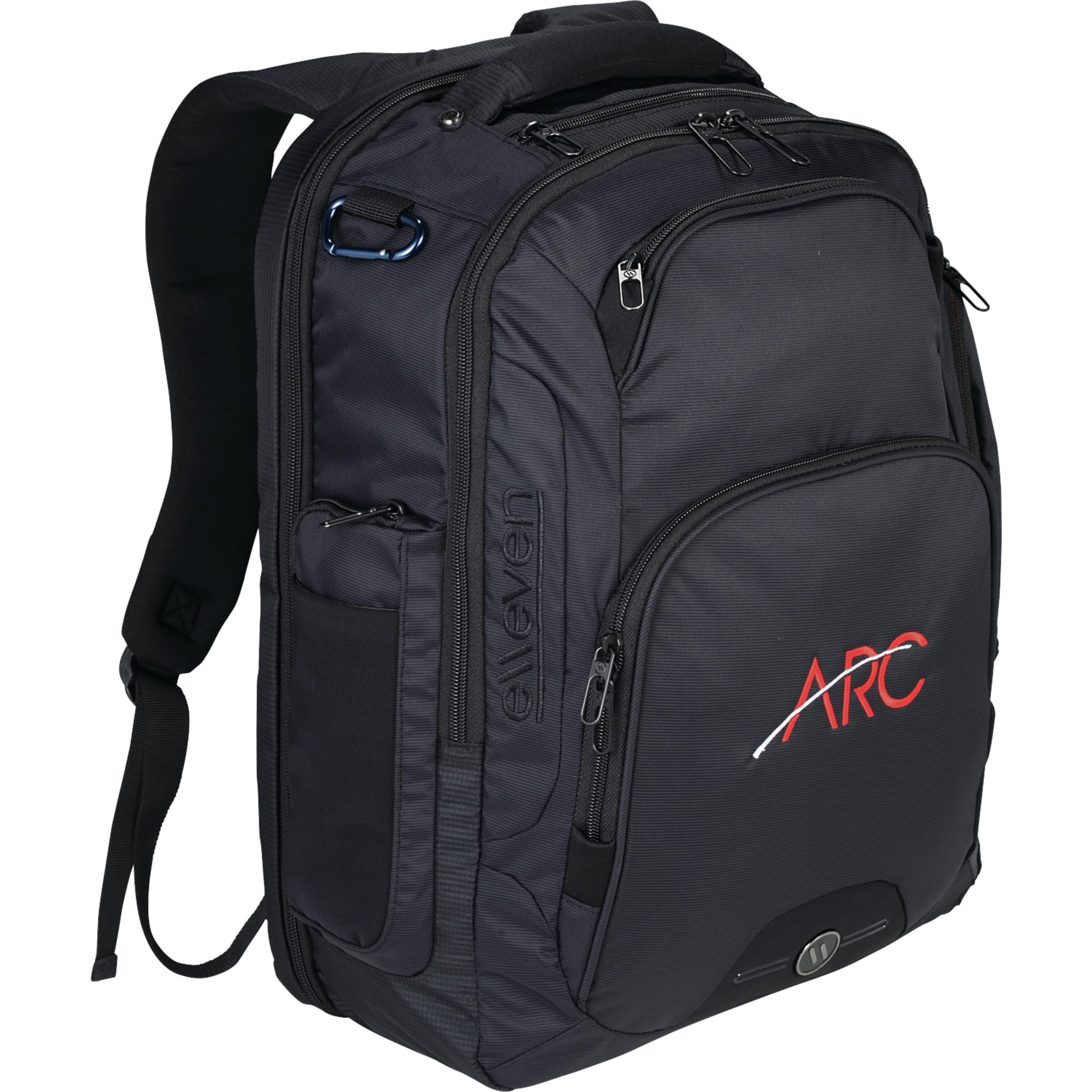 Black elleven™ Rutter TSA 17" Computer Backpack