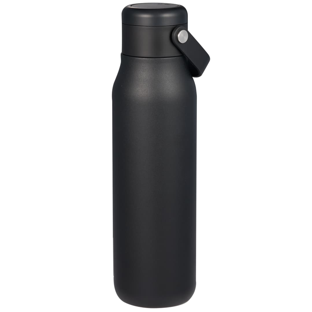 Black Explorer Threadless Recycled Stainless Bottle 25oz plain