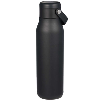 Black Explorer Threadless Recycled Stainless Bottle 25oz plain