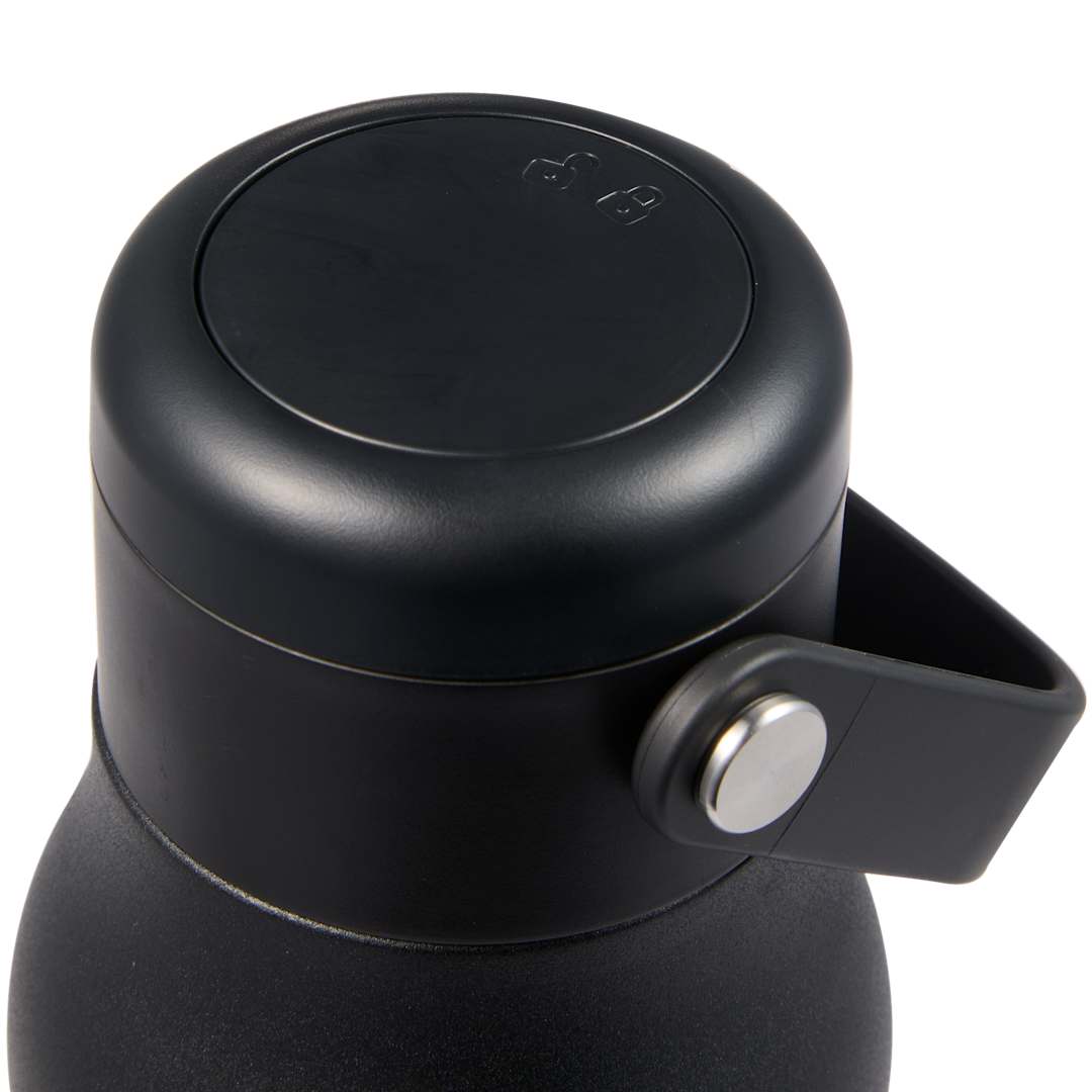 Black Explorer Threadless Recycled Stainless Bottle 25oz
