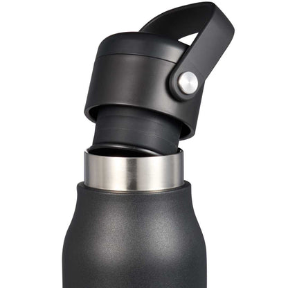 Black Explorer Threadless Recycled Stainless Bottle 25oz
