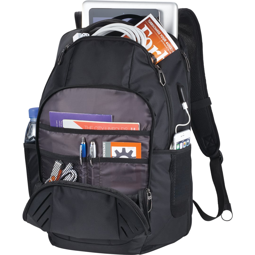 Black Foyager TSA 15" Computer Backpack