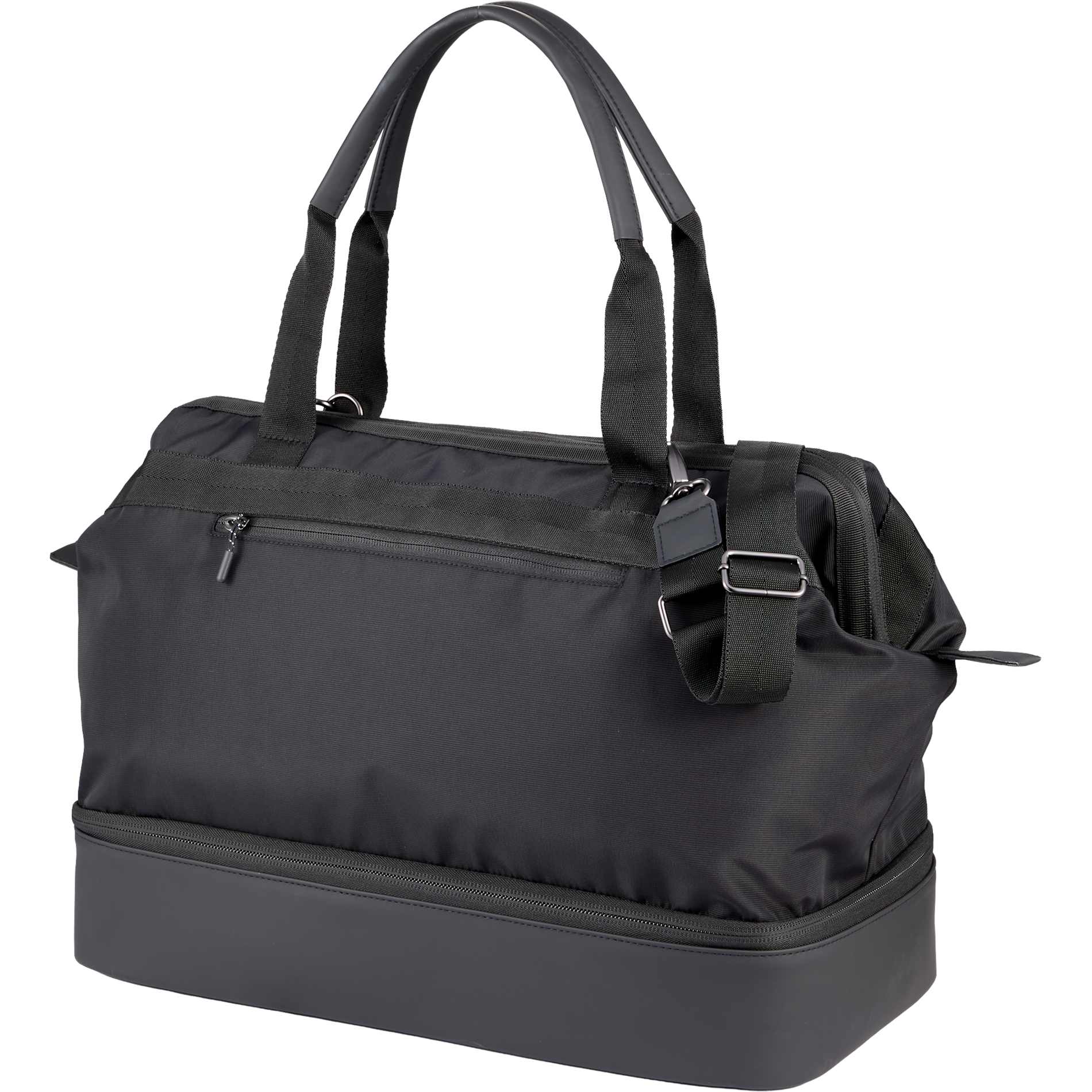 Black High Sierra Courier Duffle plain