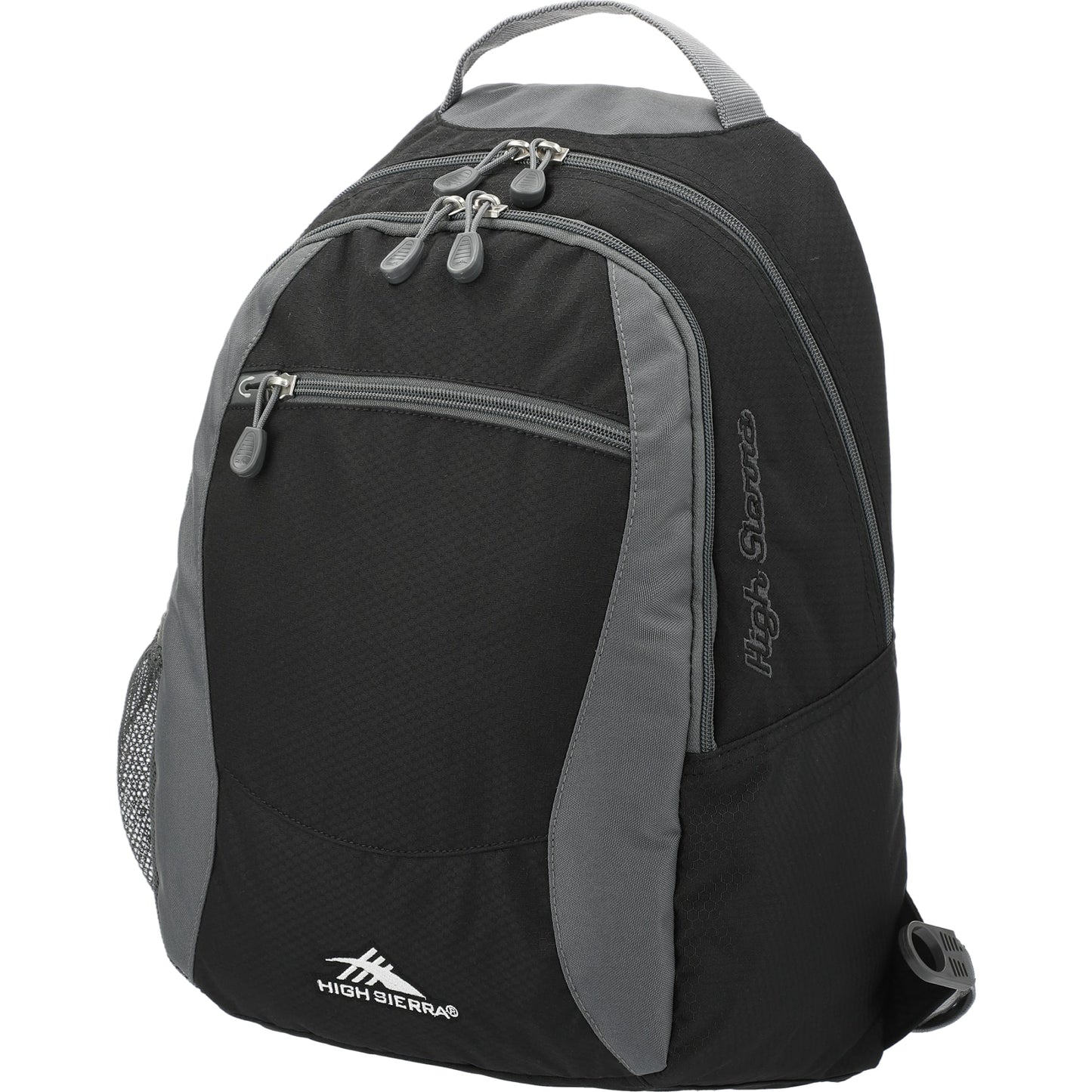 Black High Sierra Curve Backpack plain