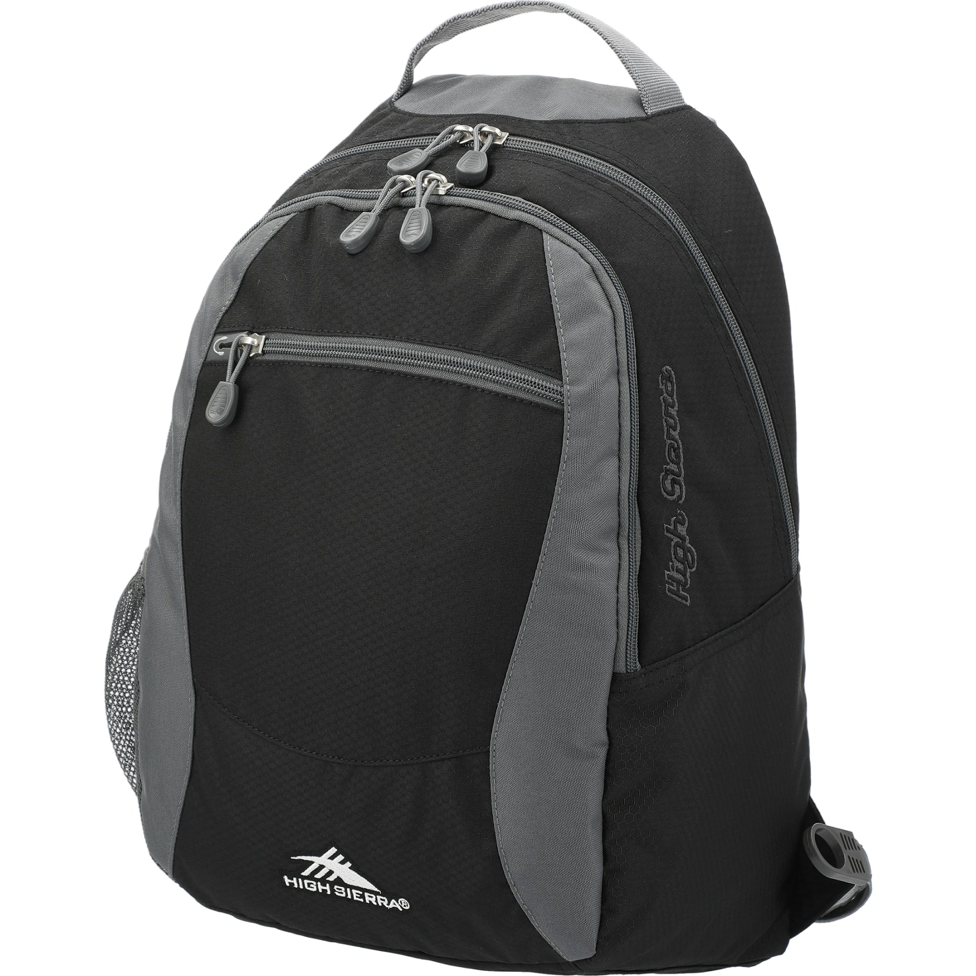 Black High Sierra Curve Backpack plain