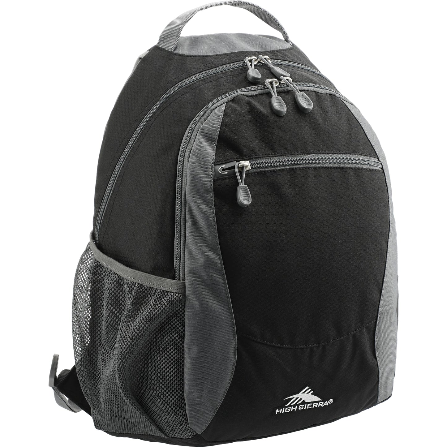 Black High Sierra Curve Backpack plain