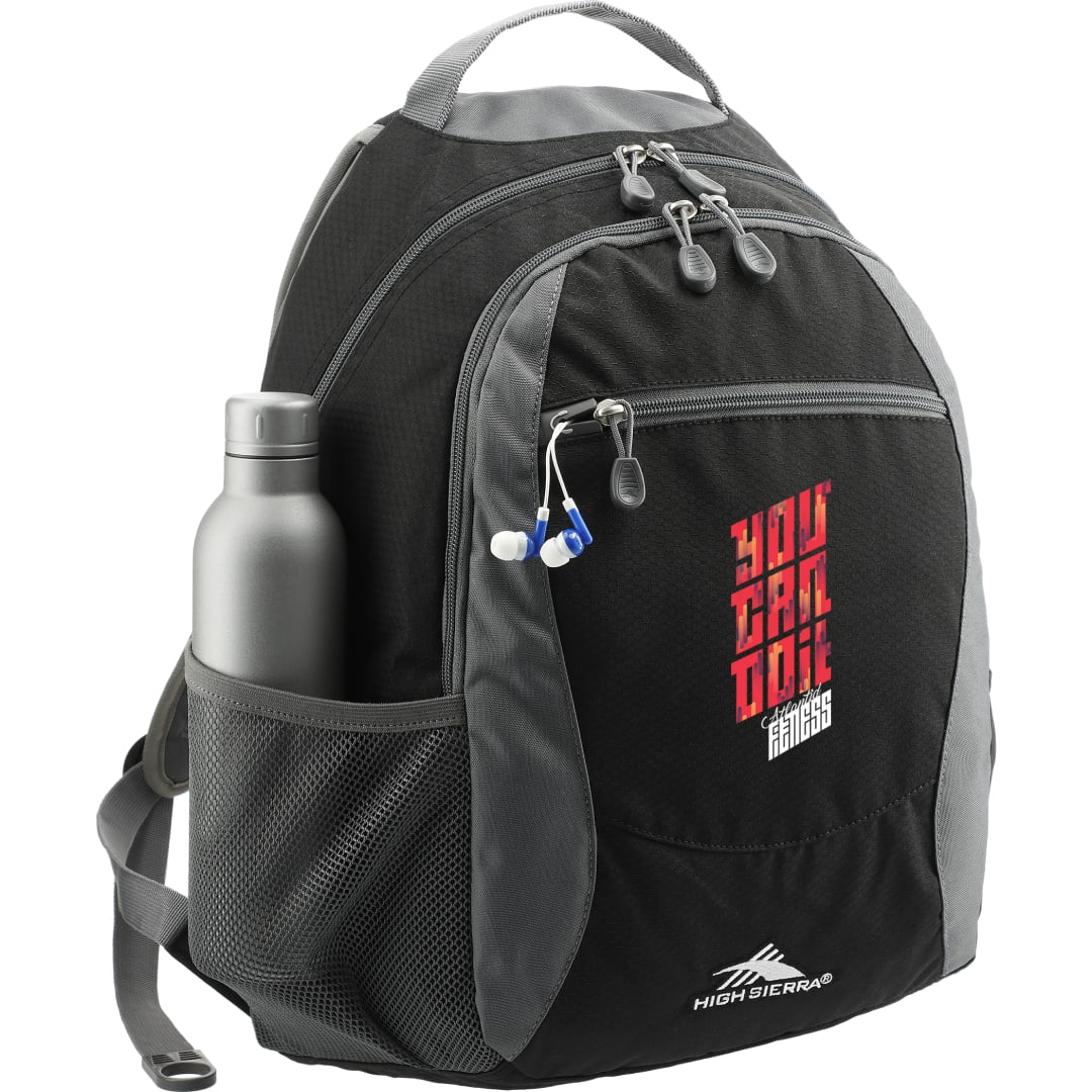 Black High Sierra Curve Backpack