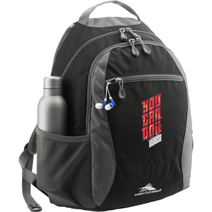 Black High Sierra Curve Backpack
