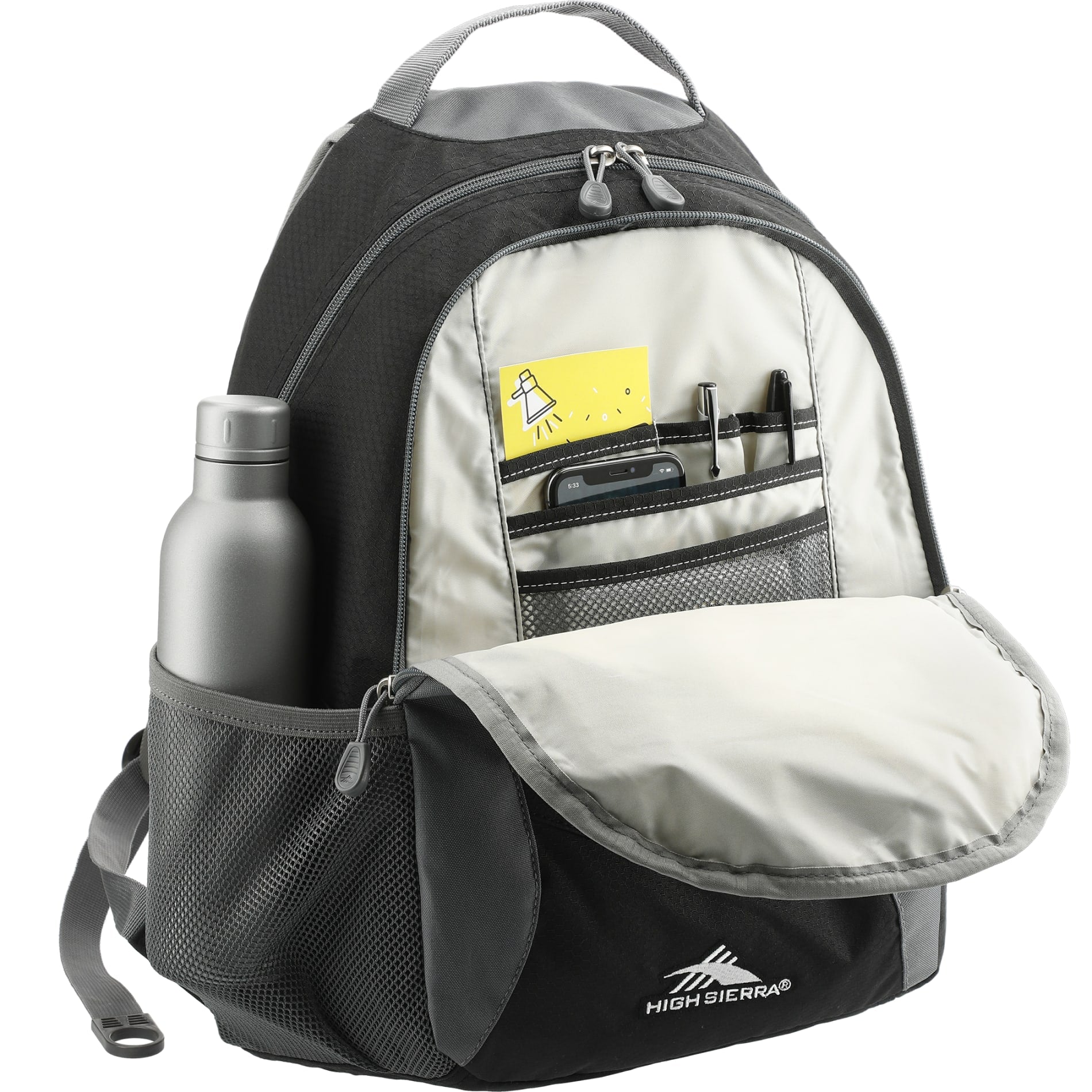 Black High Sierra Curve Backpack