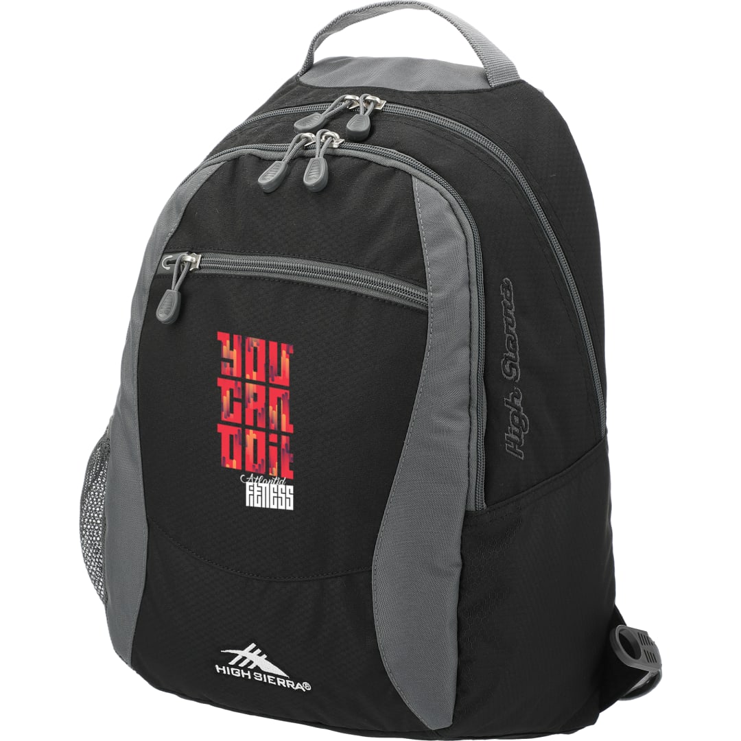 Black High Sierra Curve Backpack