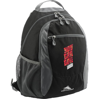 Black High Sierra Curve Backpack