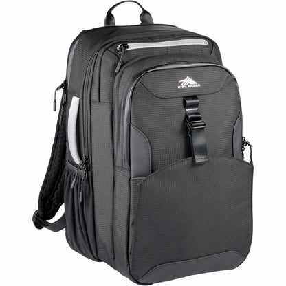 Black High Sierra Hi-Life 3 in 1 Backpack plain