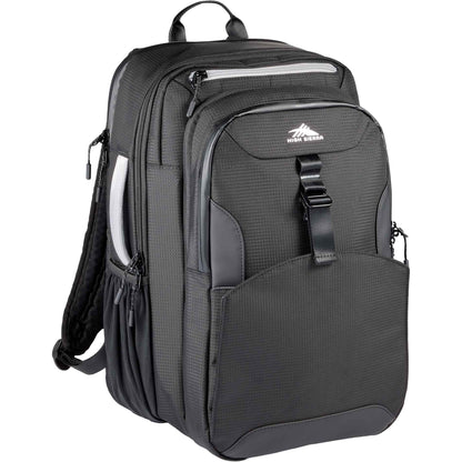 Black High Sierra Hi-Life 3 in 1 Backpack plain
