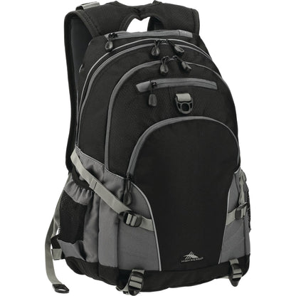 Black High Sierra Loop Backpack plain
