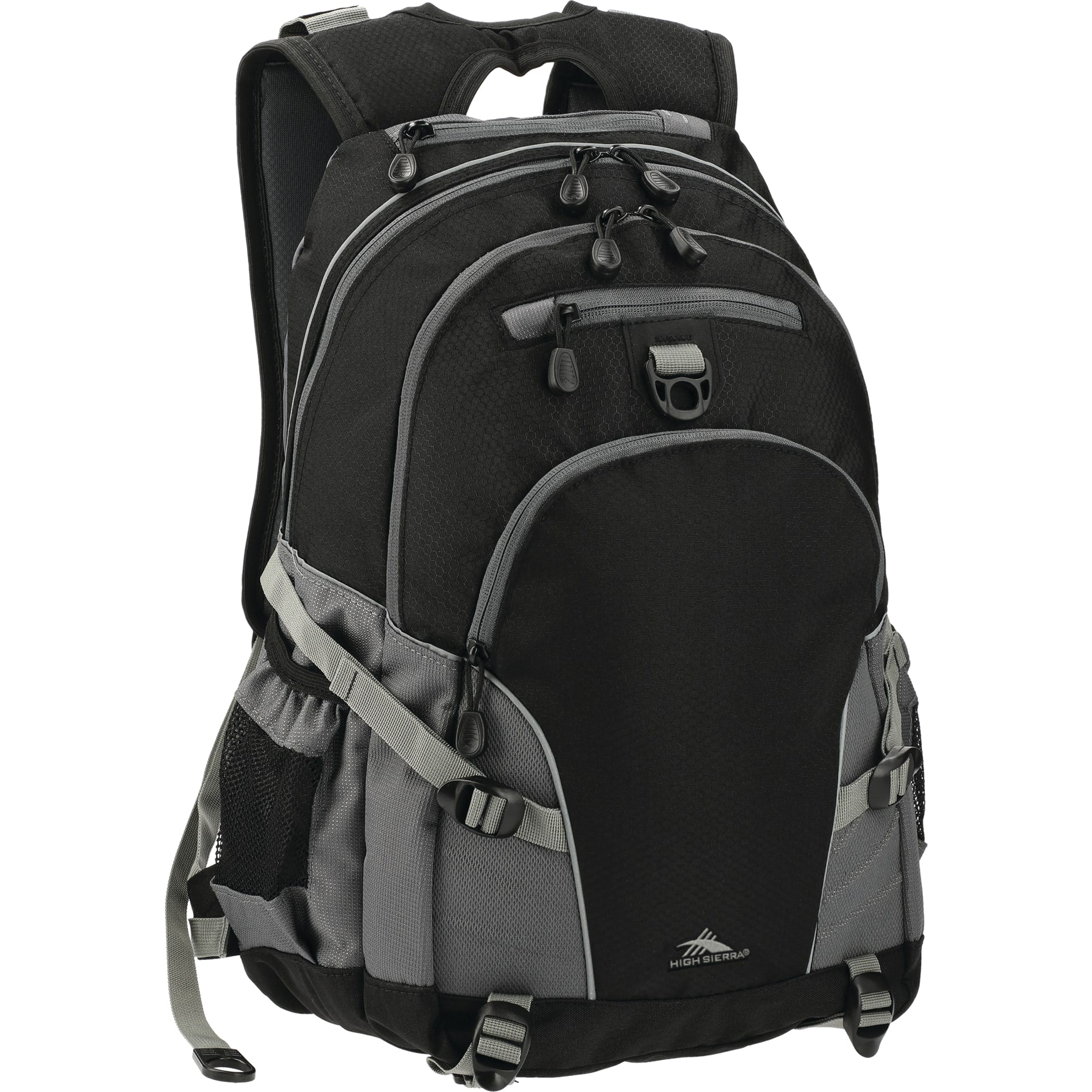 Black High Sierra Loop Backpack plain