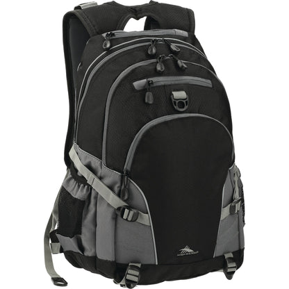 Black High Sierra Loop Backpack plain