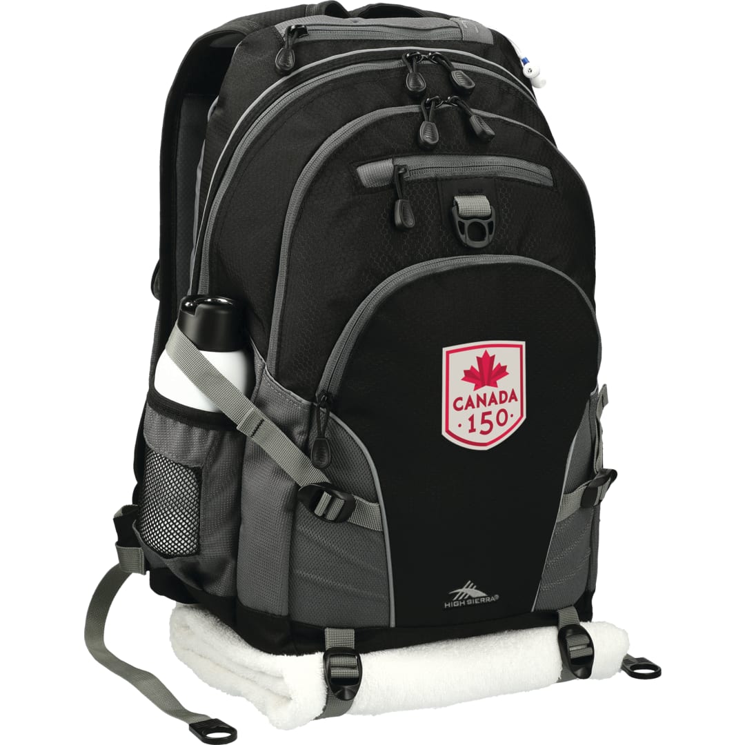 Black High Sierra Loop Backpack