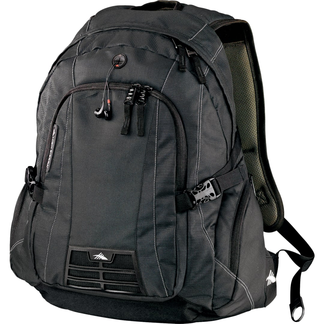 Black High Sierra Magnum 15" Computer Backpack plain