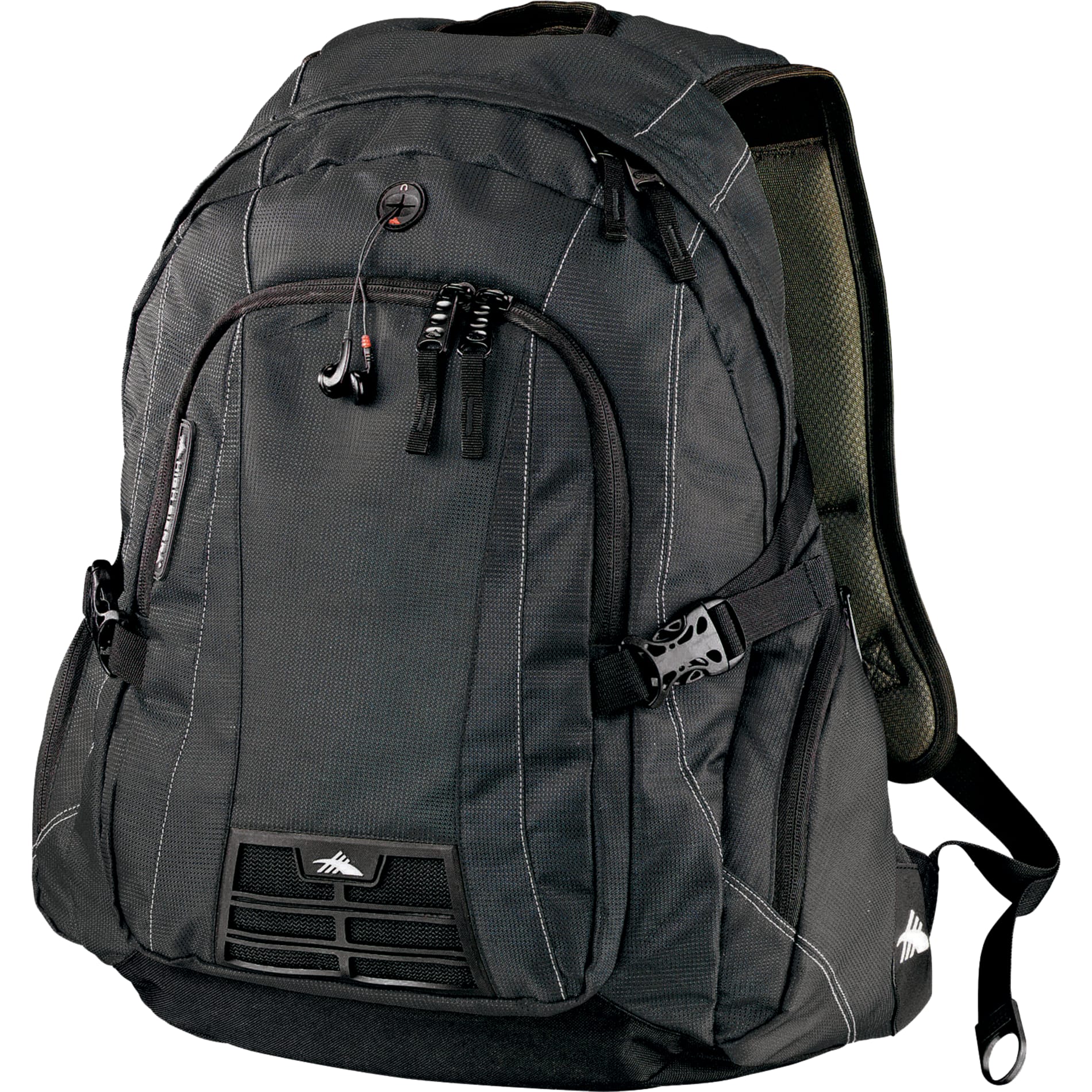 Black High Sierra Magnum 15" Computer Backpack plain