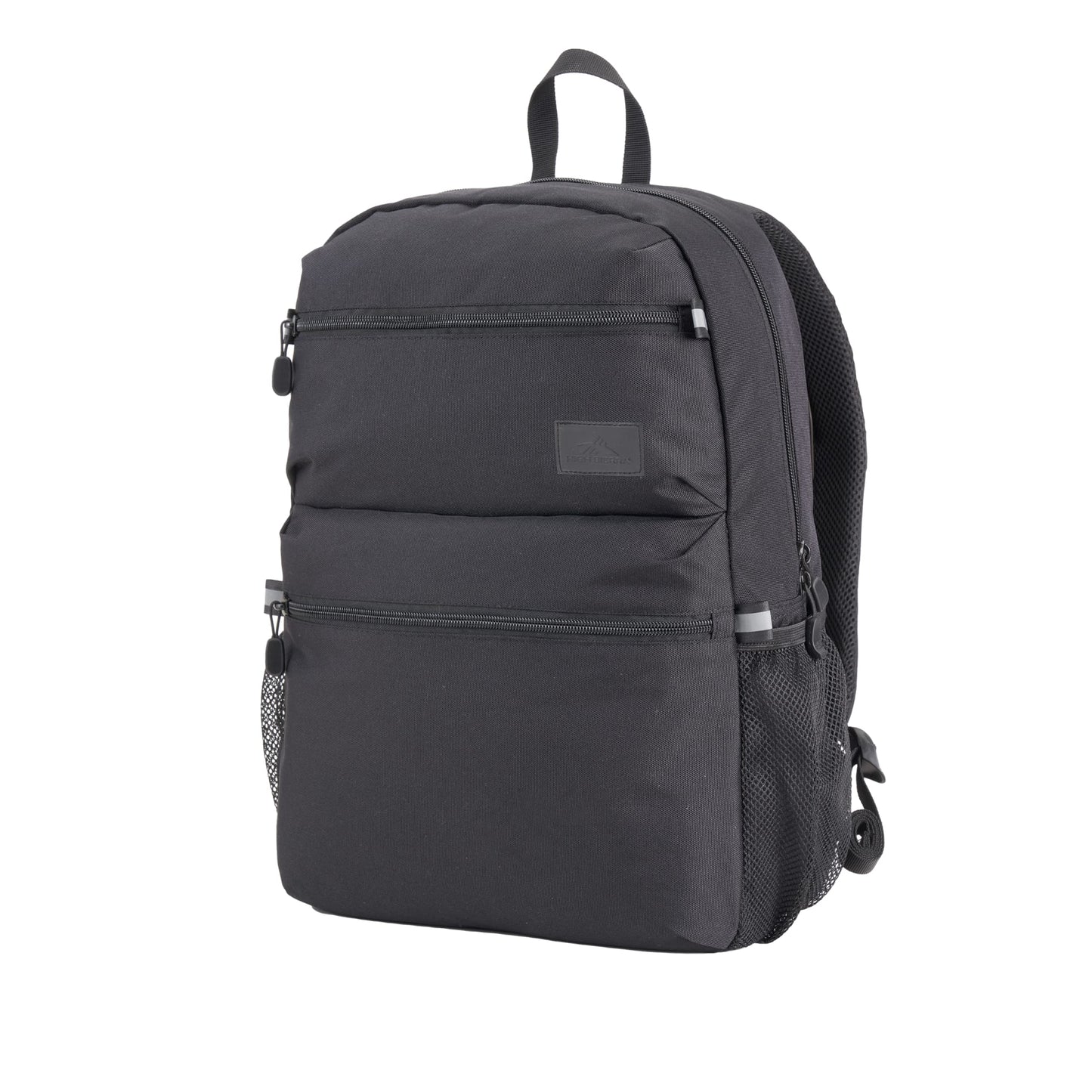 Black High Sierra Recycled Inhabit 15" Laptop Backpack plain