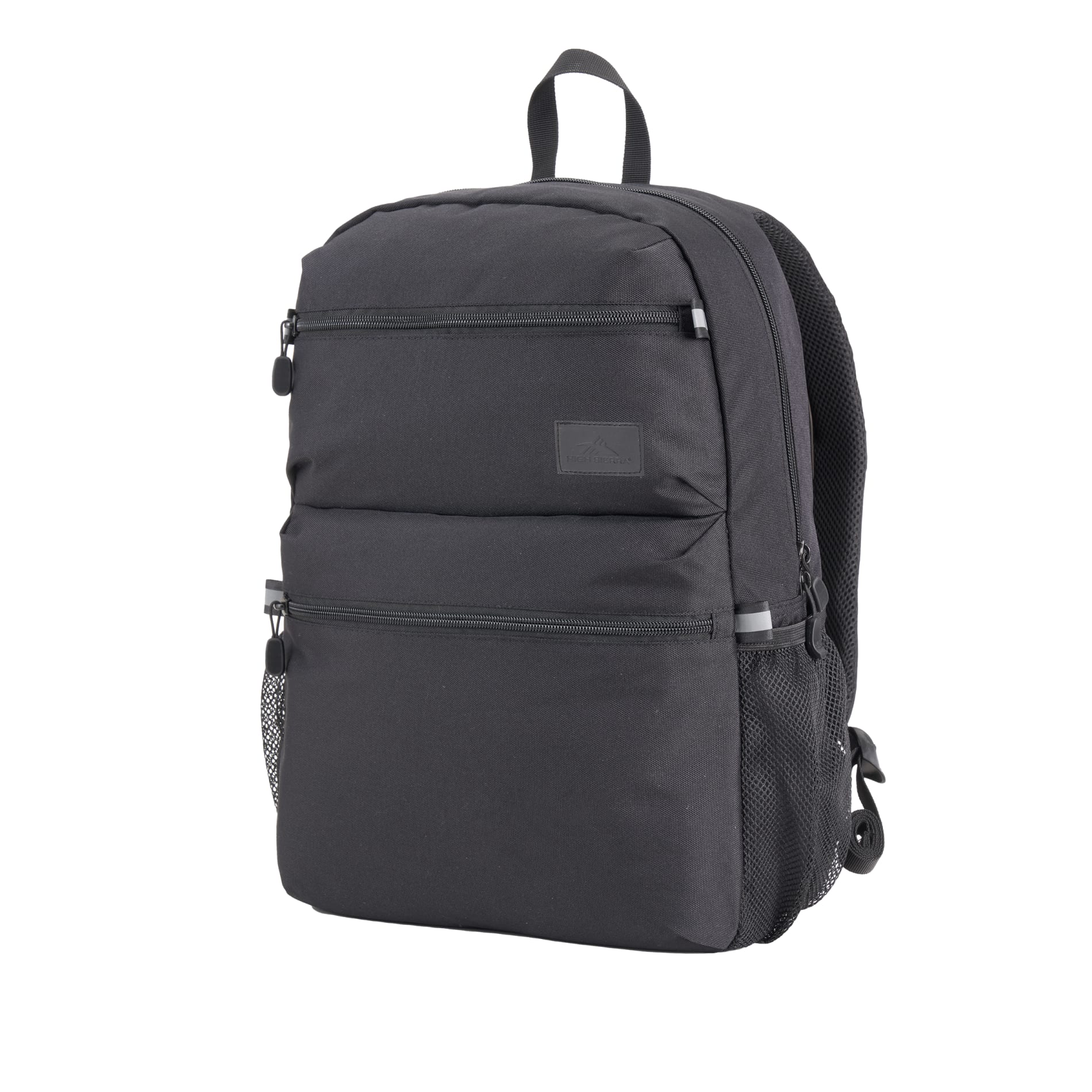 Black High Sierra Recycled Inhabit 15" Laptop Backpack plain