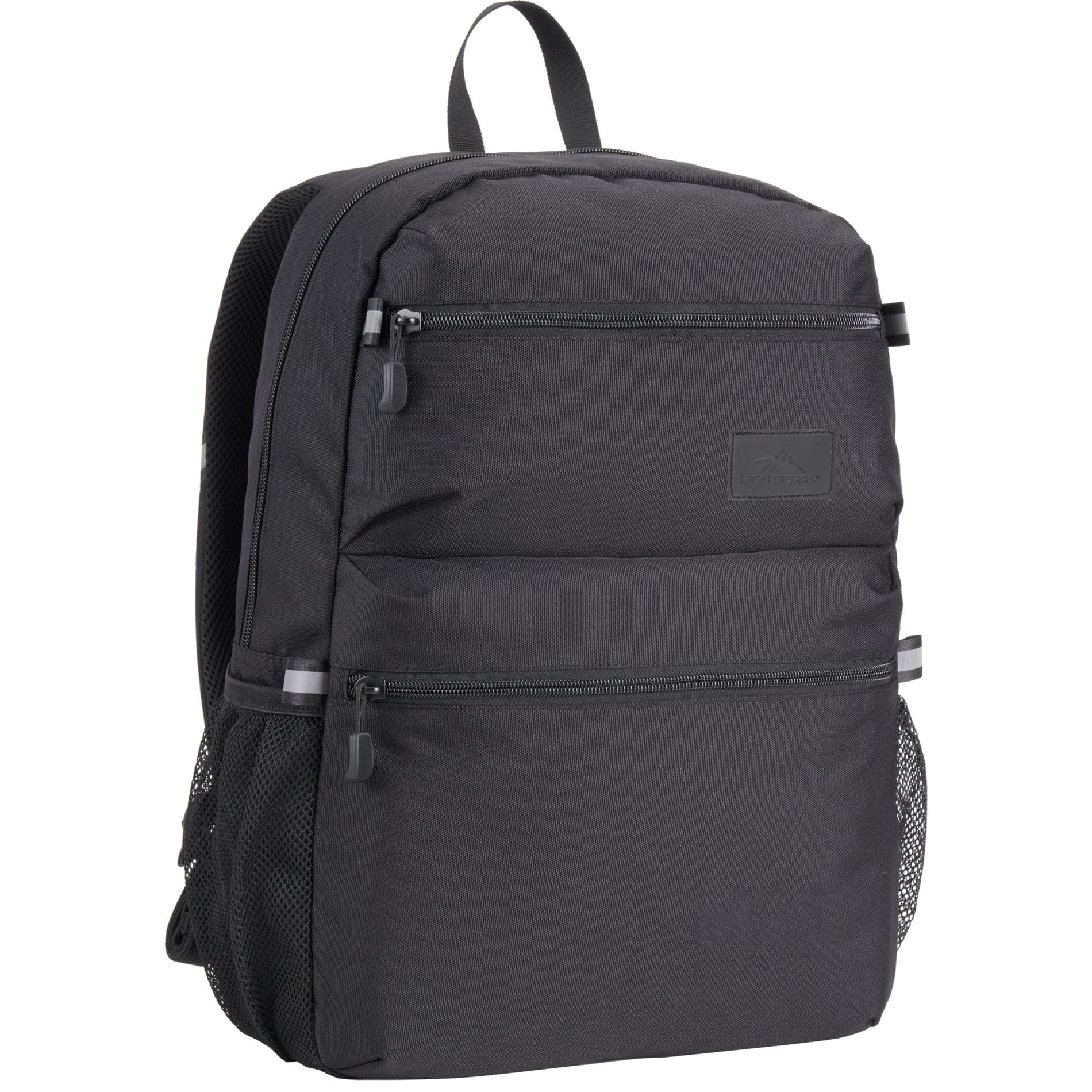 Black High Sierra Recycled Inhabit 15" Laptop Backpack plain