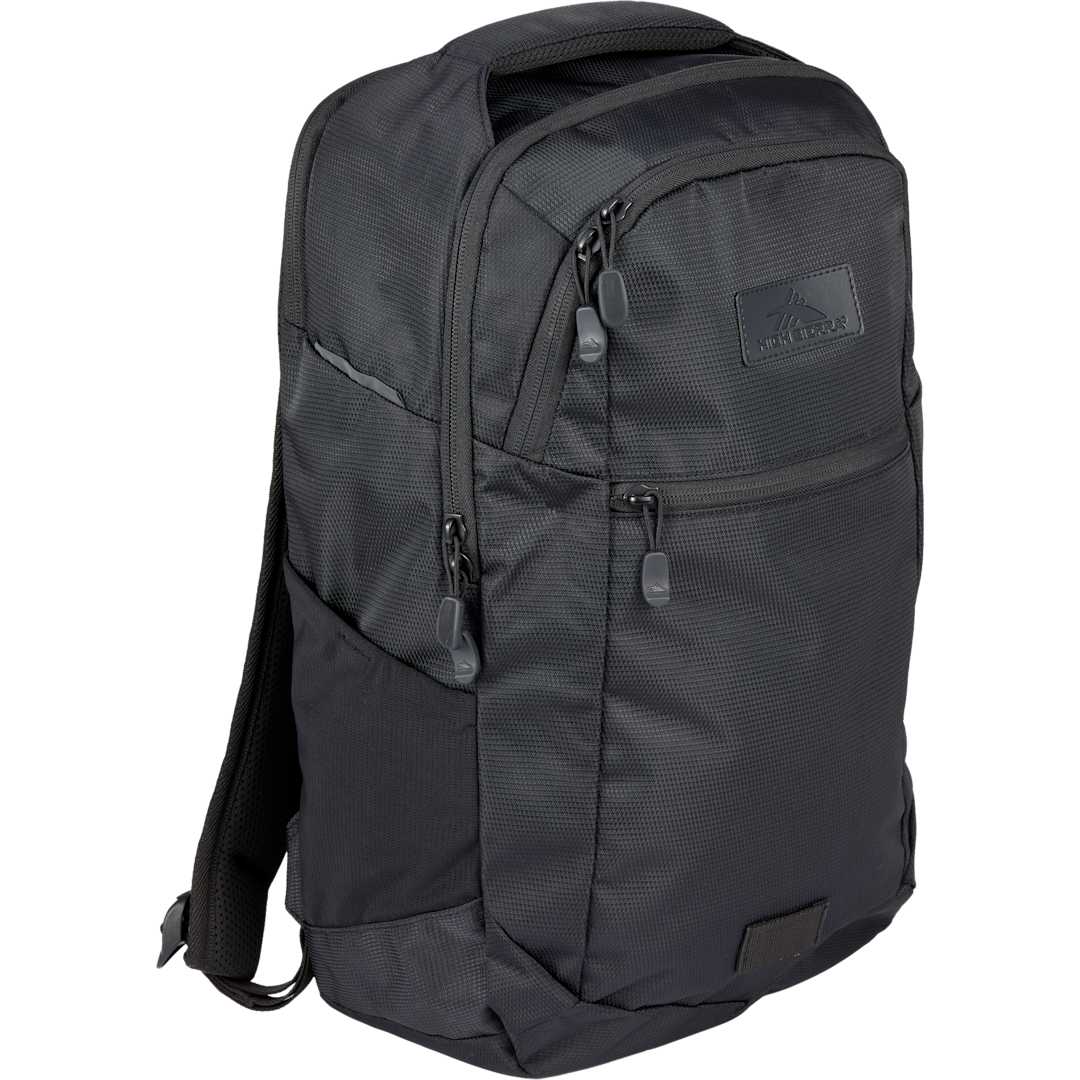 Black High Sierra Stoneway Backpack plain