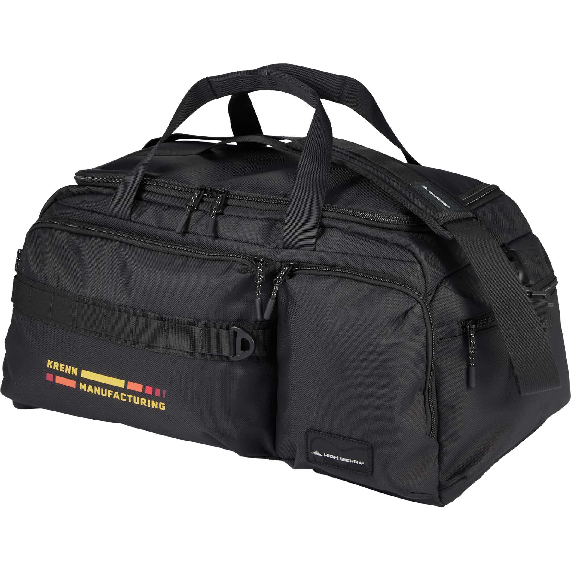 Black High Sierra Trekpoint Flap Duffle