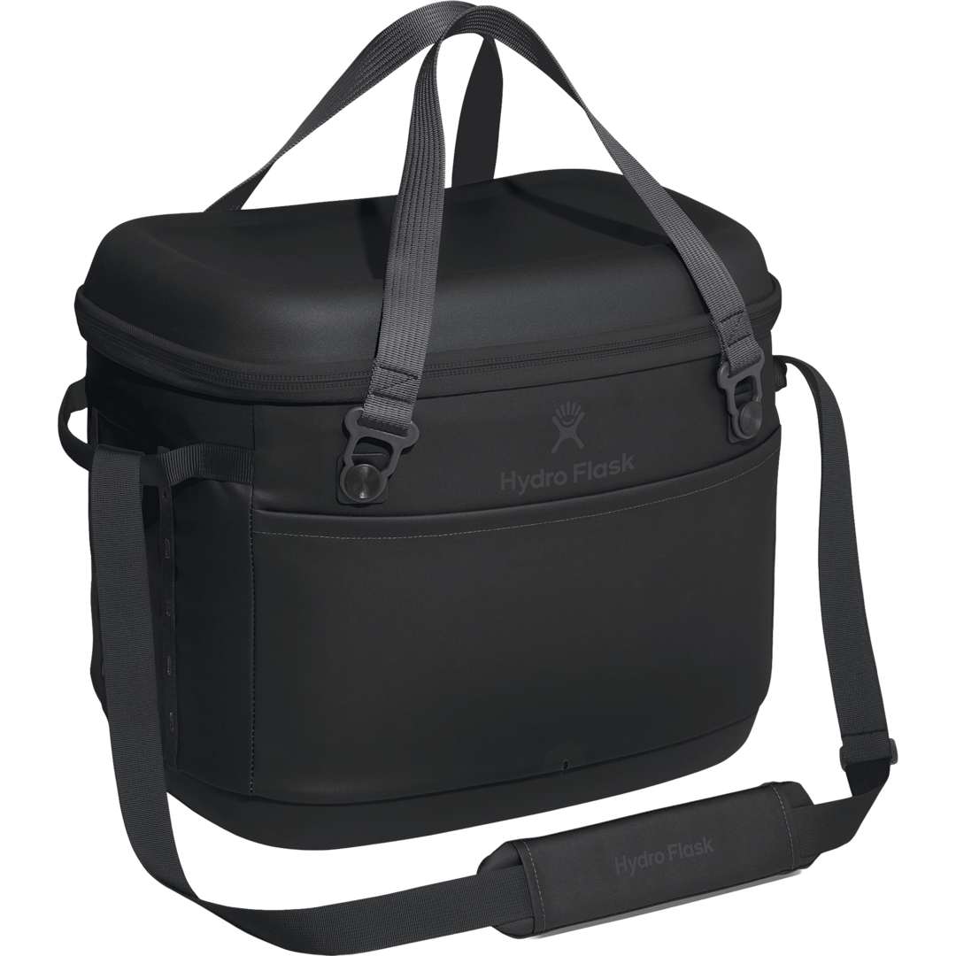 Black Hydro Flask® 30L Carry Out™ Cooler plain