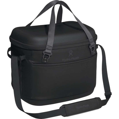 Black Hydro Flask® 30L Carry Out™ Cooler plain