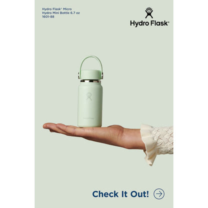Black Hydro Flask® Micro Hydro Bottle 200ml