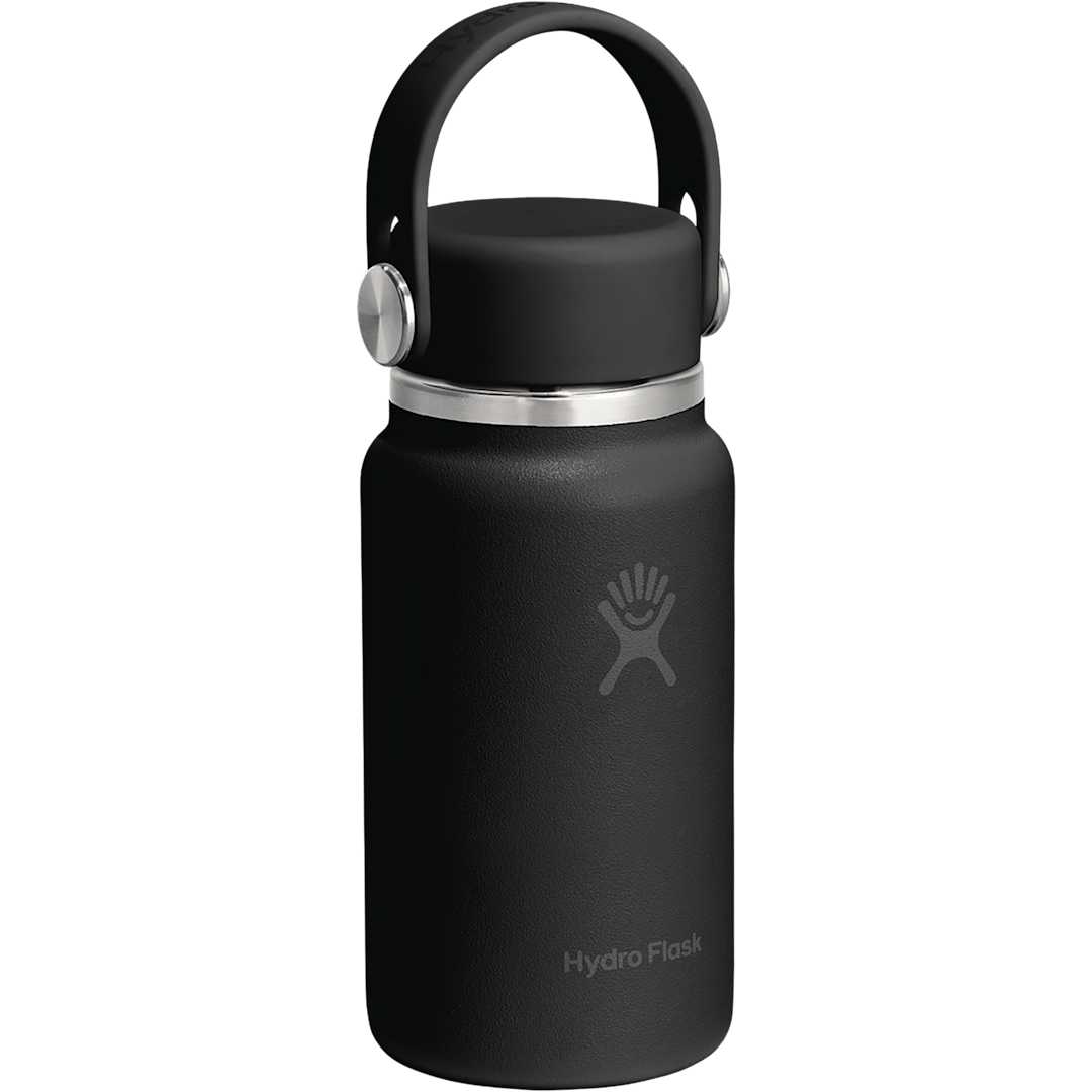 Black Hydro Flask® Micro Hydro Bottle 200ml