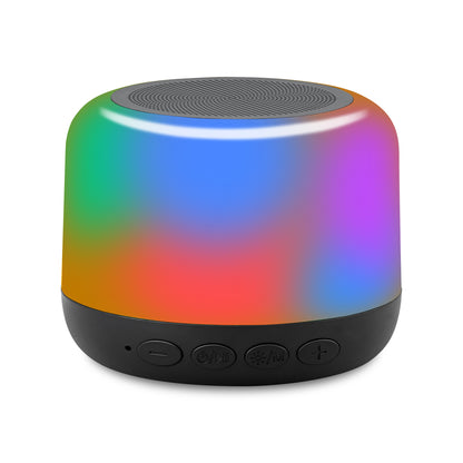 Black iLive™ Mini Lit Bluetooth Party Speaker plain
