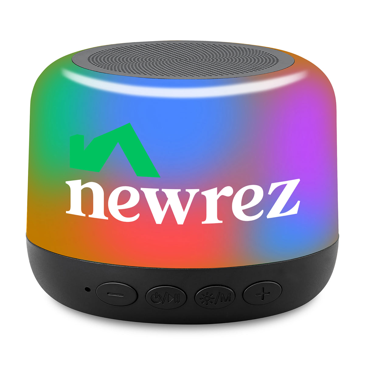Black iLive™ Mini Lit Bluetooth Party Speaker