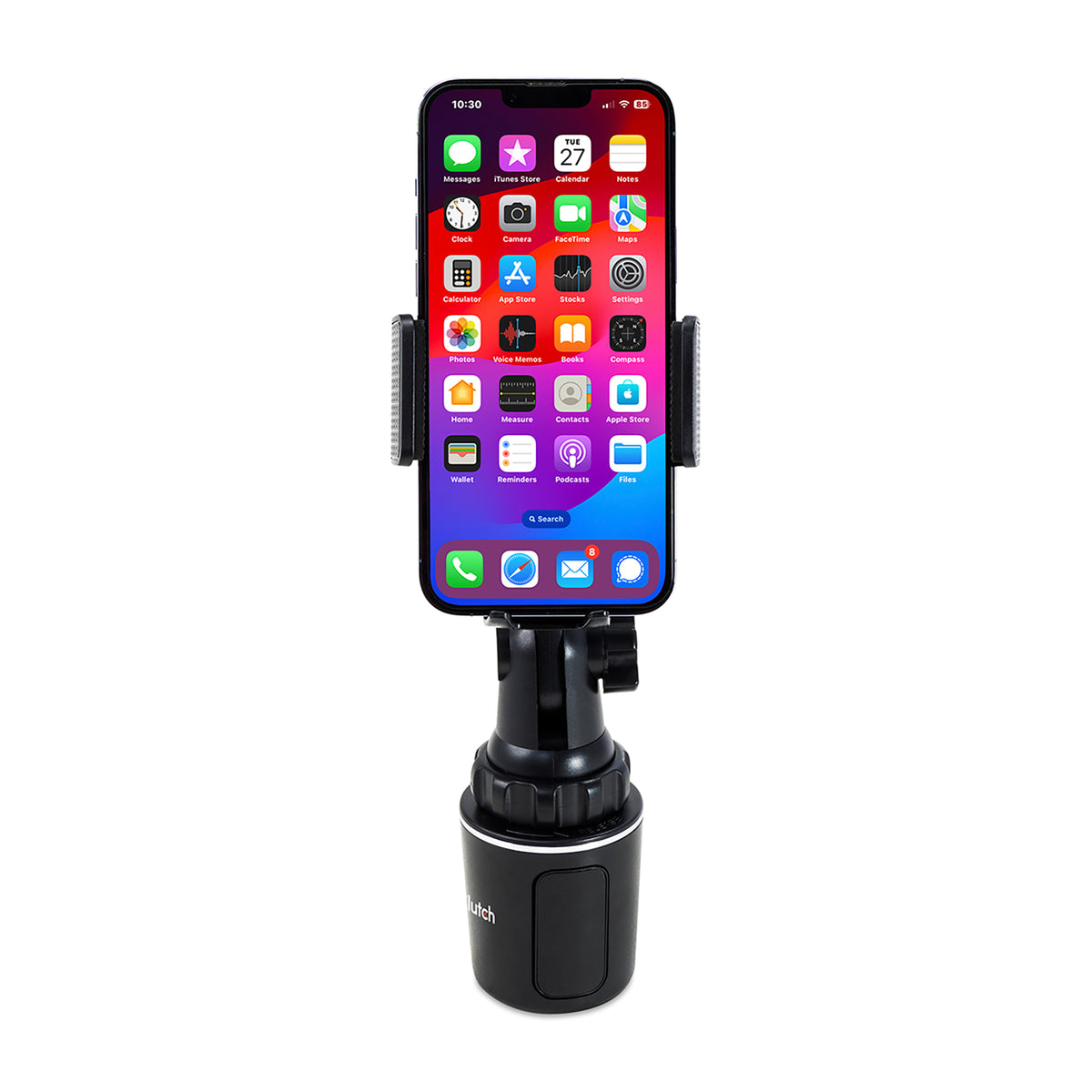 Black iLive™ Universal Cup Mount Mobile Phone Holder