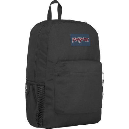 Black Jansport Crosstown Plus Backpack plain