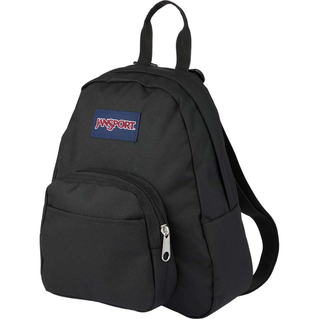Black Jansport Half Pint Backpack plain