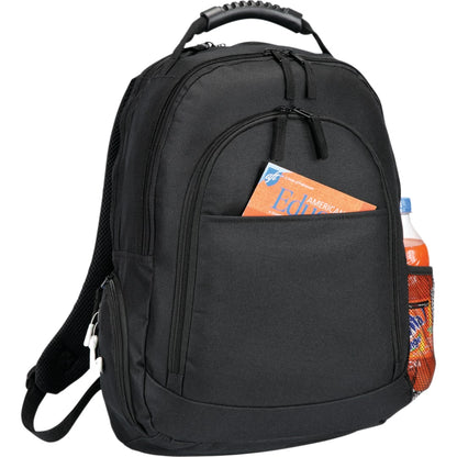Black Journey 15" Computer Backpack plain