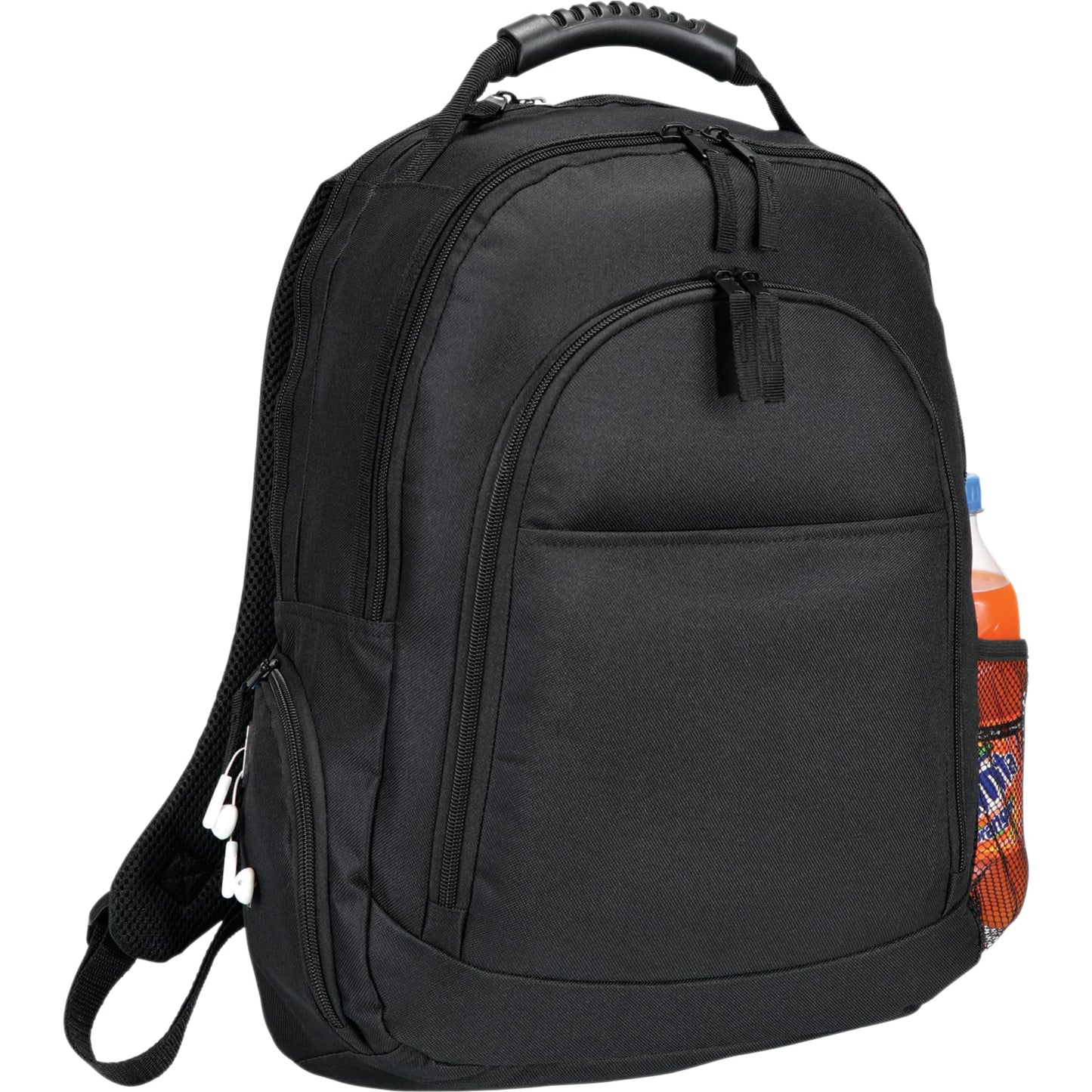 Black Journey 15" Computer Backpack plain