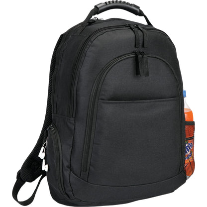 Black Journey 15" Computer Backpack plain